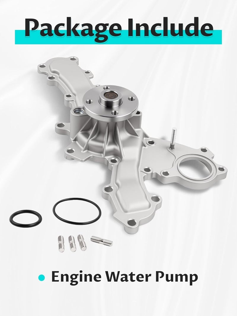 Pnktool WPT803 Engine Water Pump Kit Compatabile With Le～xus ES350, RX350, RX450H, Avalon, Camry, Highlander, Rav4, Sienna, Venza, AW6047 - Image 2